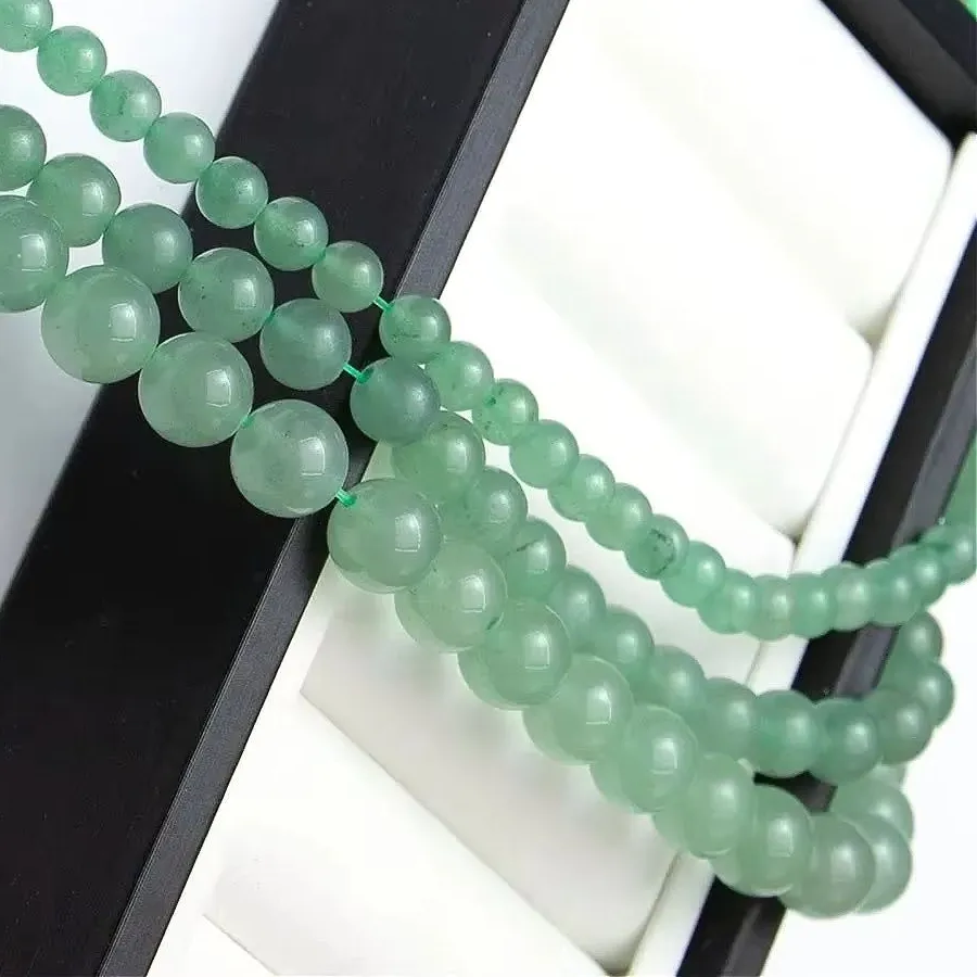 Authentic The Verdant Heart: Sacred Green Aventurine Soul-Strands