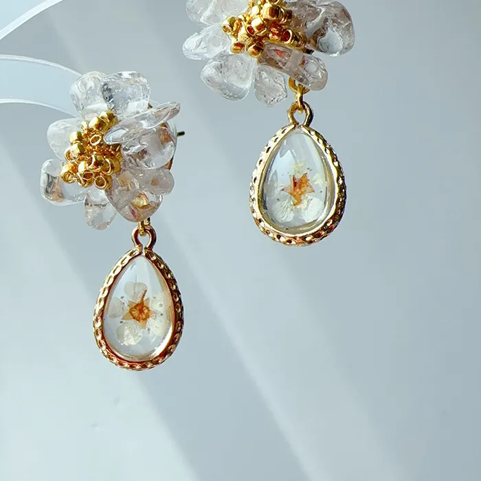 Authentic Floral Enchantment: Beaded Earrings for the Sacred Bloom of Love and Beauty