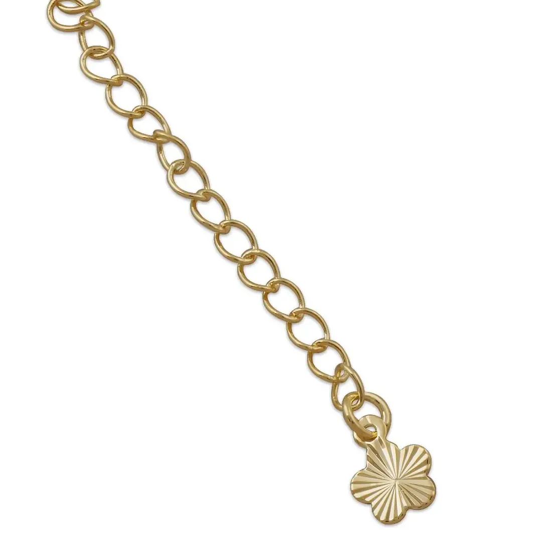 Authentic Celestial Flow: 14K Gold-Plated Sacred Extension Links