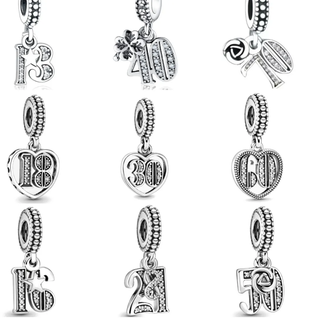 Authentic Sacred Milestone Numerology Pendant - Celestial Silver Talisman of Timeless Love