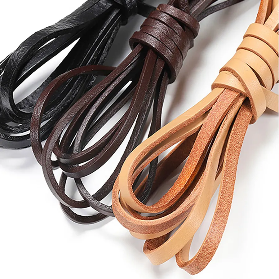 Authentic Woven Threads of Protection: Three Colors of Leather Harmony