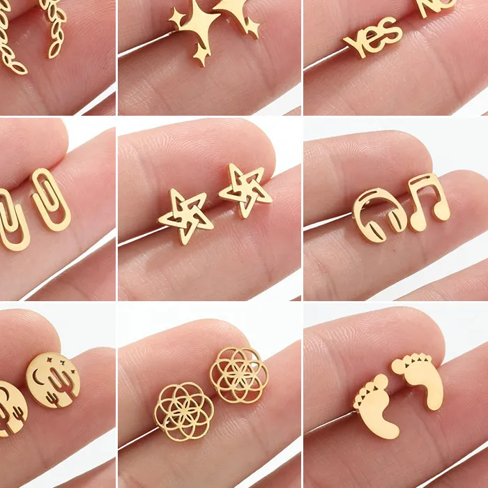 Authentic Celestial Whispers Gold Stud Talismans