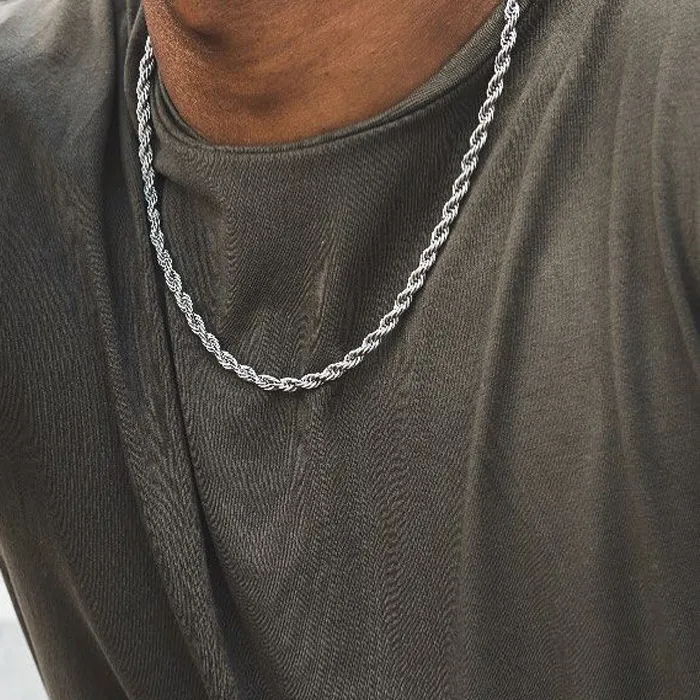Authentic The Eternal Weaver Silver Chain - Sacred Conduit of Flow and Boundless Connection