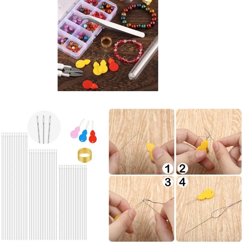 Authentic The Artisan s Conduit: 65 Foldable Beading Needles with Sanctuary Bottle