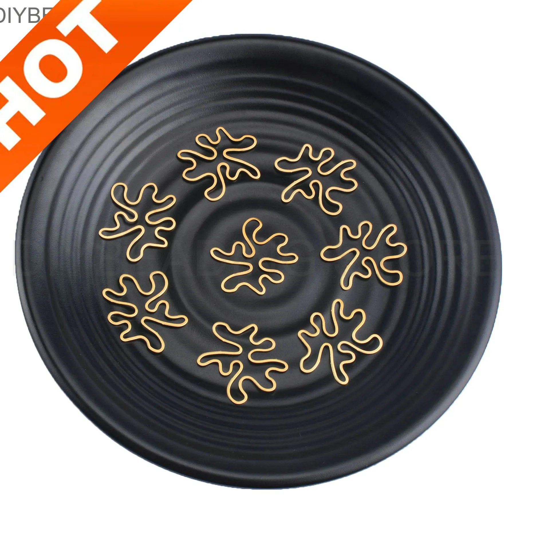 Authentic 10-500 Pcs Brass Flower Charms Connector Finding Lots Wholesale Freedom Outline Floral Metal Connector for Earring Making