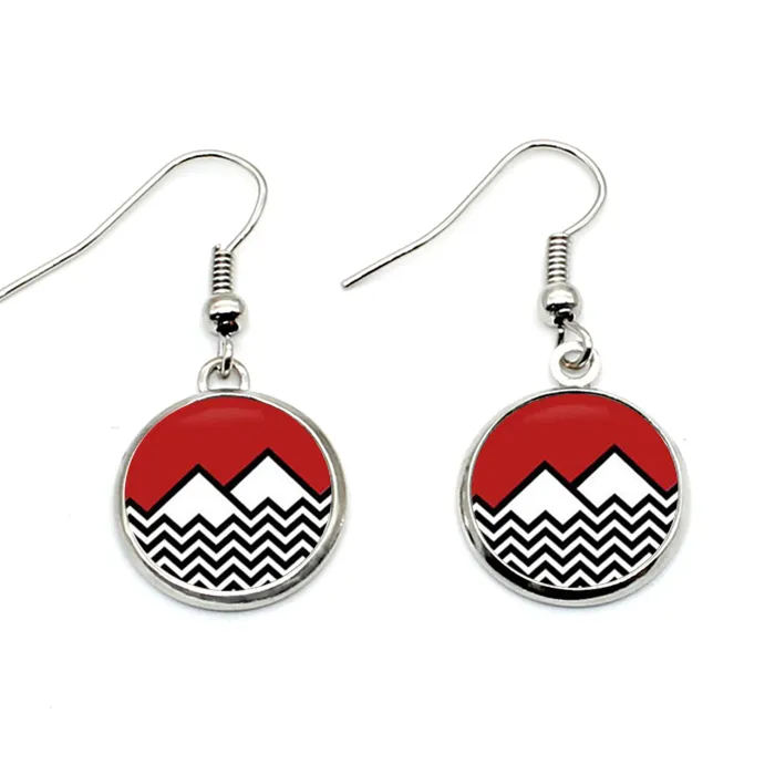 Authentic The Black Lodge Vessel: Twin Peaks Occult Talisman Earrings