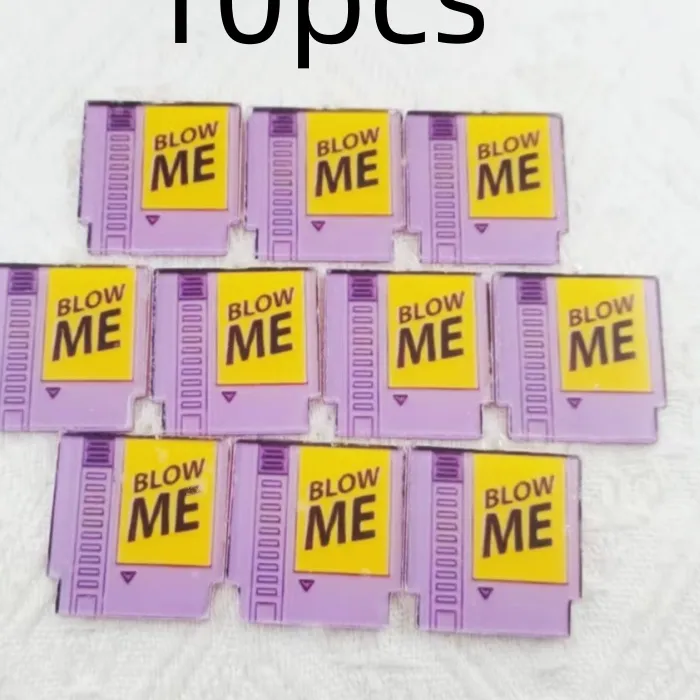 Authentic 10pcs acrylic video game console pendant, DIY jewelry making earrings, necklaces, keychains, accessories