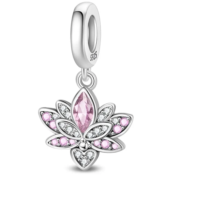 Authentic Enchanted Lotus Whisper Pendant – 925 Sterling Silver Aura of Renewal