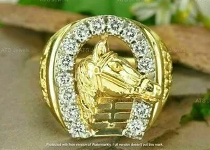 Authentic The Gilded Horseshoe: A Talisman of Celestial Fortune