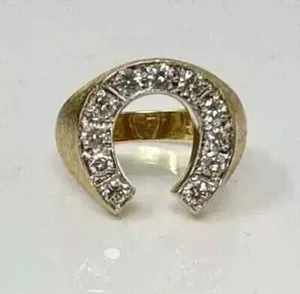 Authentic Moissanite Guardian: 14K Golden Protection for the Modern Adventurer