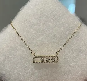 Authentic The Eternal Loop of Light Asymmetrical Infinity Pendant