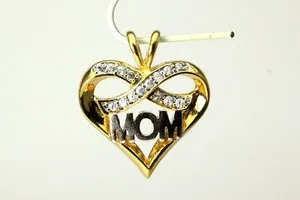 Authentic The Eternal Bond Gold-Plated Infinity Heart Talisman