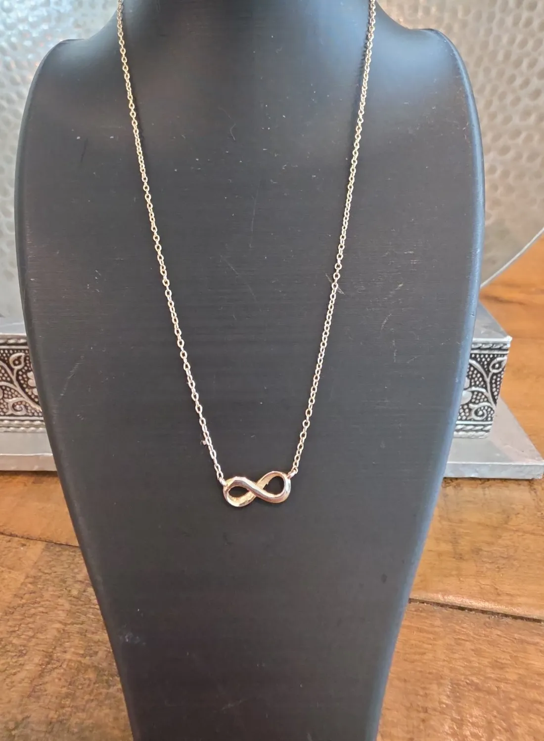 Authentic Eternal Bond: Infinity Pendant Necklace of Endless Devotion