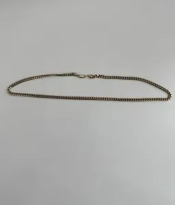 Authentic Pavoi - 5mm Gold-Plated 925 Solid Sterling Silver Miami Cuban Link Necklace 20"