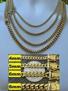 Authentic The Solar Conduit: 14k Gold-Plated Miami Cuban Link