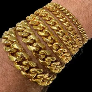 Authentic The Golden Continuum Miami Cuban Link Talisman
