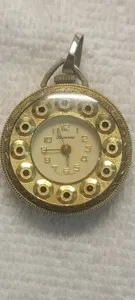 Authentic The Lucerne Golden Horizon: Swiss Mechanical Pocket Watch