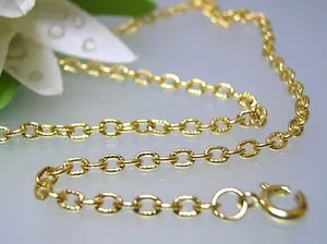 Authentic The Gilded Path: 18-Inch Radiant Oval Link Talisman