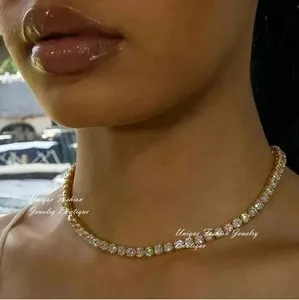 Authentic The Celestial Bridal Veil Necklace — 18k Gold Plated Crystal Talisman of Eternal Devotion