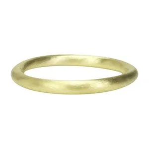 Authentic Sheila Fajl Everybody's Favorite Tubular Bangle in Brush Gold Plated