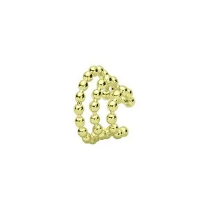 Authentic Sheila Fajl Talk To Me Ear Cuff Hoop Earrings in Polished Gold Plated