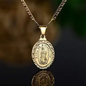 Authentic Sacred Radiance: The Our Lady of Guadalupe Golden Devotional Chain