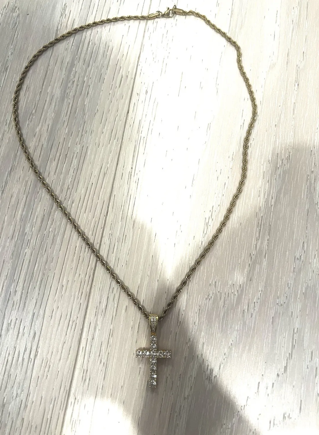 Authentic The Sanctified Radiance Kristen Cross Chain