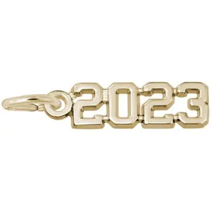 Authentic 2023 Charm by Rembrandt 10K or 14K Gold or Sterling Silver
