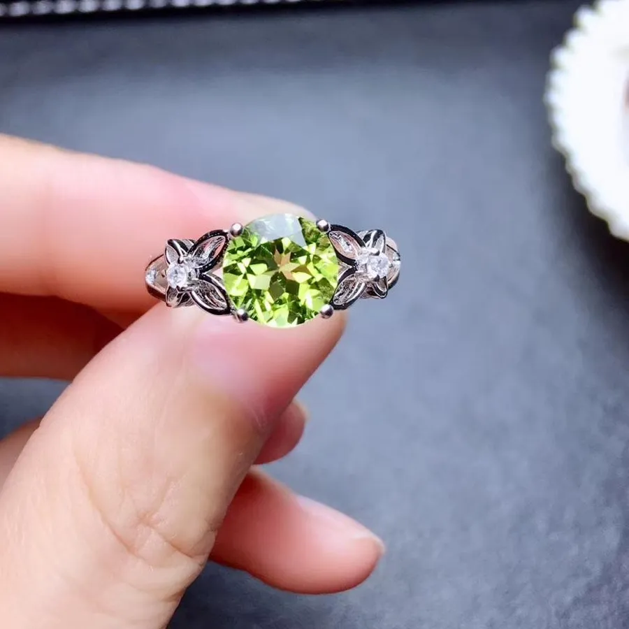 Authentic The Verdant Heart: A Peridot Talisman of Renewal