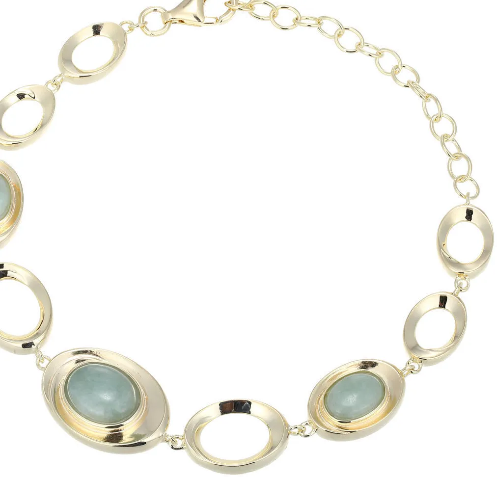 Authentic The Verdant Spiral Gold-Plated Sacred Geometry Bracelet