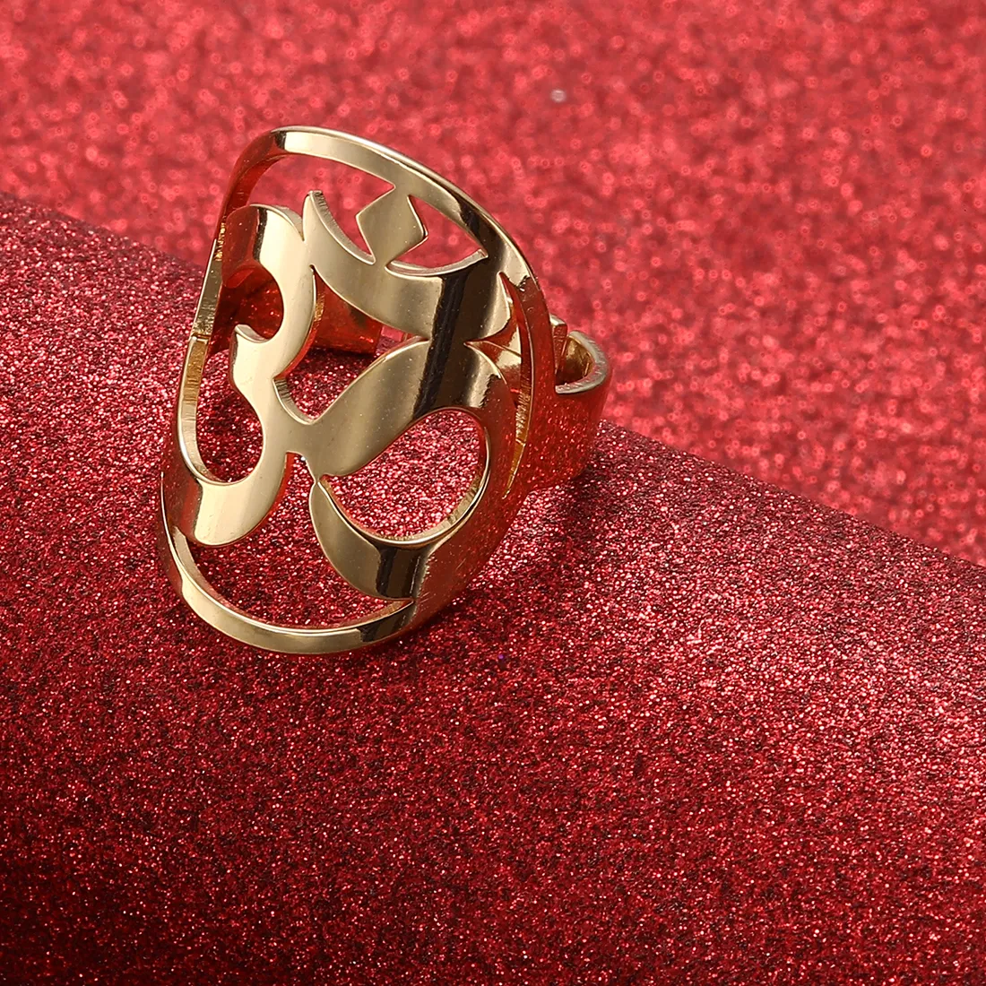 Authentic The Eternal Resonance: Sacred Aum Gold-Plated Totem