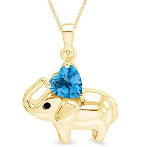 Authentic The Celestial Guardian: Sacred Elephant Wisdom Pendant