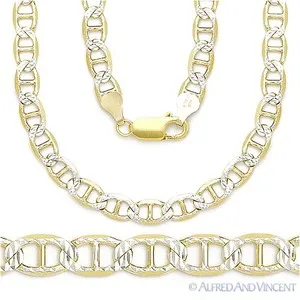 Authentic The Golden Mariner Pave Link Chain