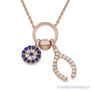 Authentic Amulet of Protection: Wishbone Nazar Charm