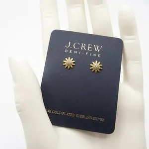Authentic Radiant Solar Bloom: 14K Gold-Plated Sunflower Talisman Earrings
