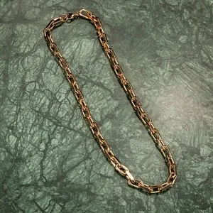 Authentic The Gilded Path: Hermes Link Radiant Rose Gold Chain
