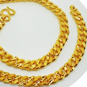 Authentic The Sovereign Gilded Link: 24K Thai Gold Ritual Chain