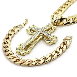 Authentic The Radiant Cross & Heavy Cuban Sovereign Set