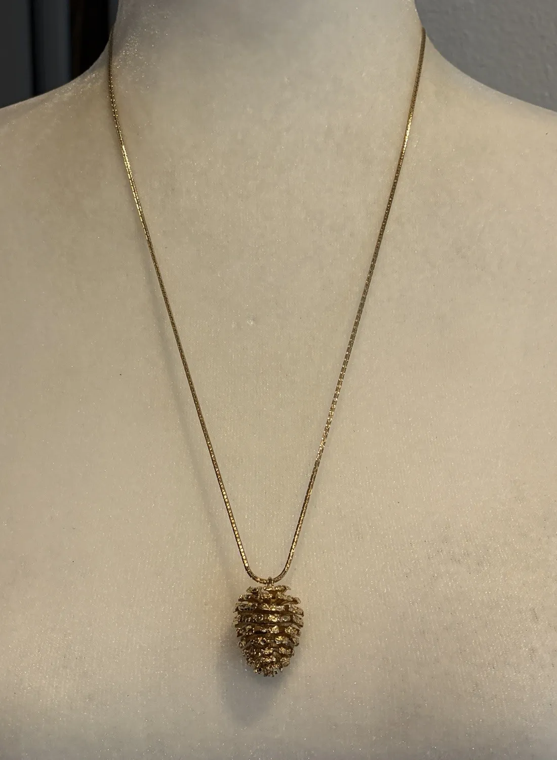 Authentic The Golden Seed of Awakening: Articulating Pine Cone Talisman