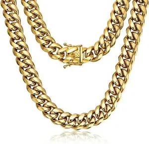 Authentic The Sovereign Gold-Plated Miami Cuban Link: A Conduit of Boundless Strength