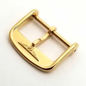 Authentic Longines Original Gold Plated Replacement 16mm Tongue Buckle OEM for Longines wa