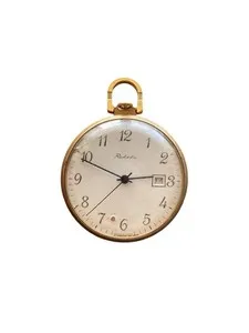 Authentic The Raketa Chronos: A Golden Vessel of Soviet Temporal Mastery