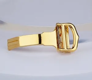 Authentic The Celestial Anchor: Golden Deployment Buckle of Parisian Lineage