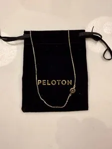 Authentic Original Gold Plated Peloton Necklace