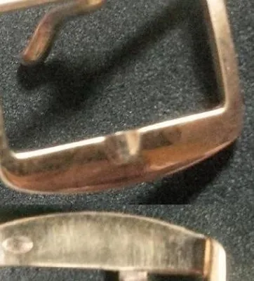 Authentic Original Breguet Buckle 16mm Inner Rose Gold Plated Very Good Condition L@@K