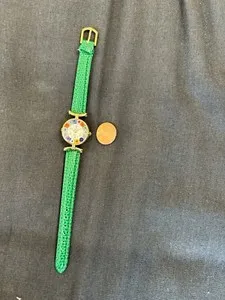 Authentic 18kt Gold Plated Original Murano Glass Women’s Watch