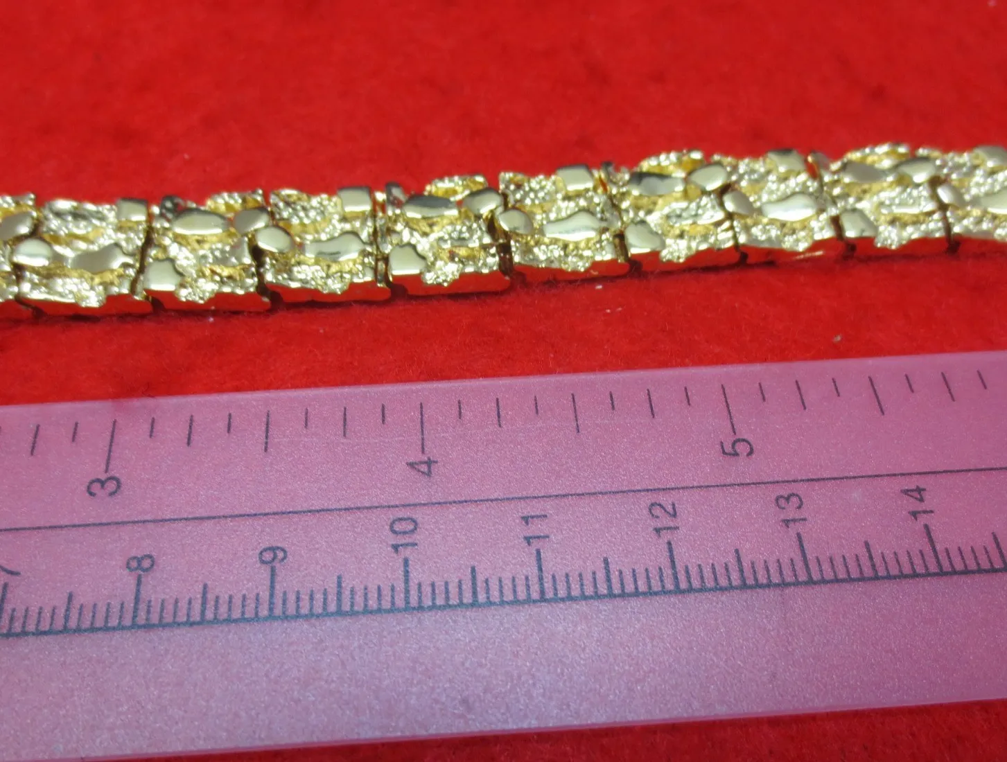 Authentic Sacred Nugget Bracelet of Golden Light
