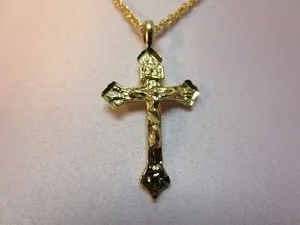 Authentic The Gilded Radiance Crucifix: A Conduit of Eternal Grace