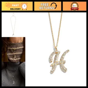 Authentic The Gilded Sigil of Self: A Personalized Gold-Plated Initial Talisman