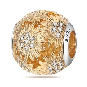 Authentic The Golden Sunflower Charm: A Radiant Symbol of Vitality and Protection